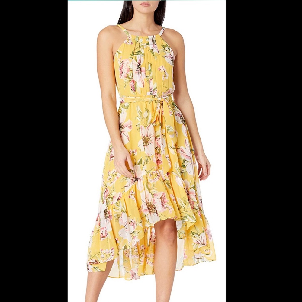 Vince Camuto chiffon midi dress - Picture 1 of 5